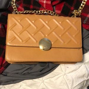light brown ALDO purse in great condition.